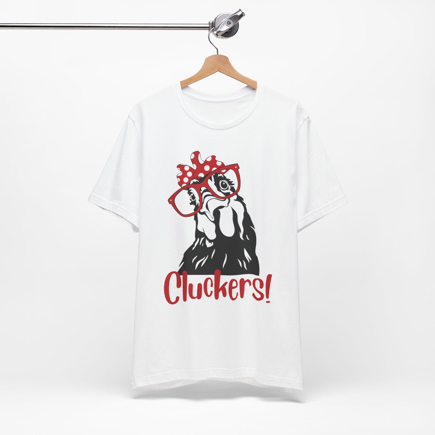 Funny attitude Chicken "Cluckers" Unisex T-shirt