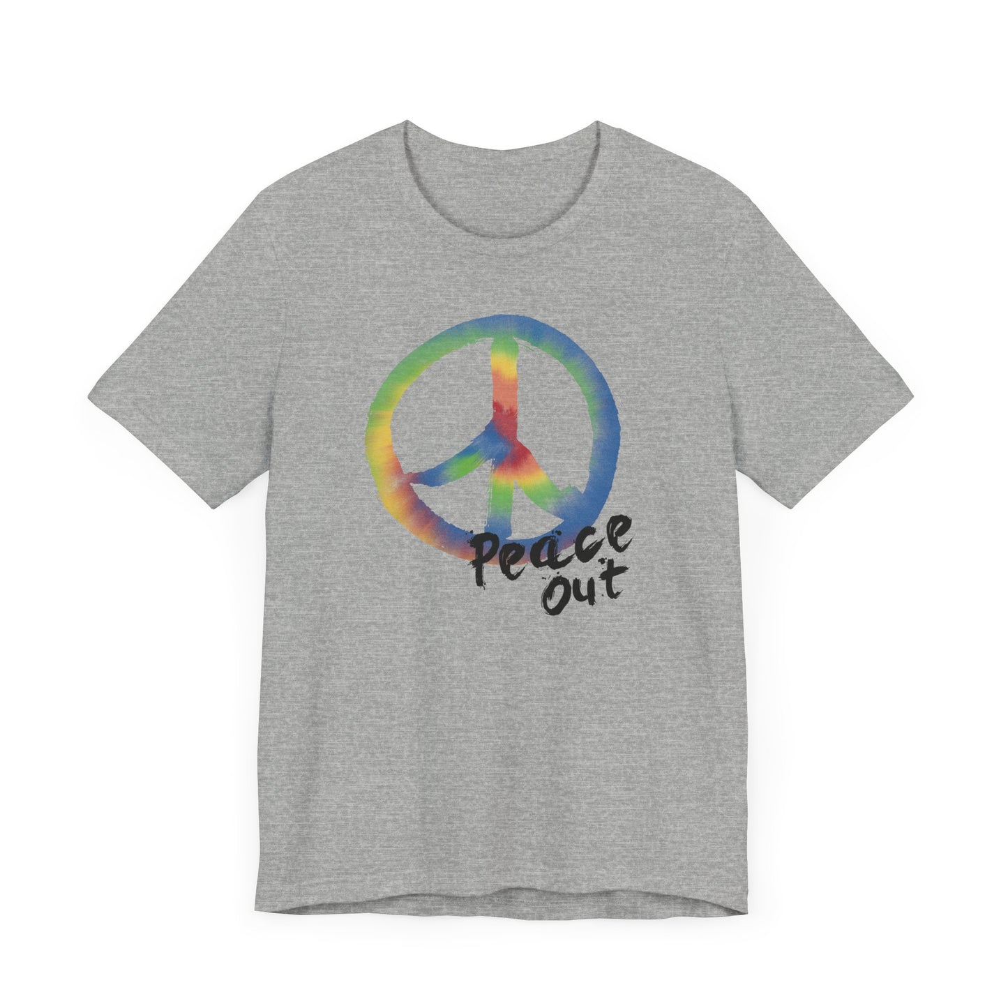 Peace Out Multi-Color Peace Sign T-Shirt
