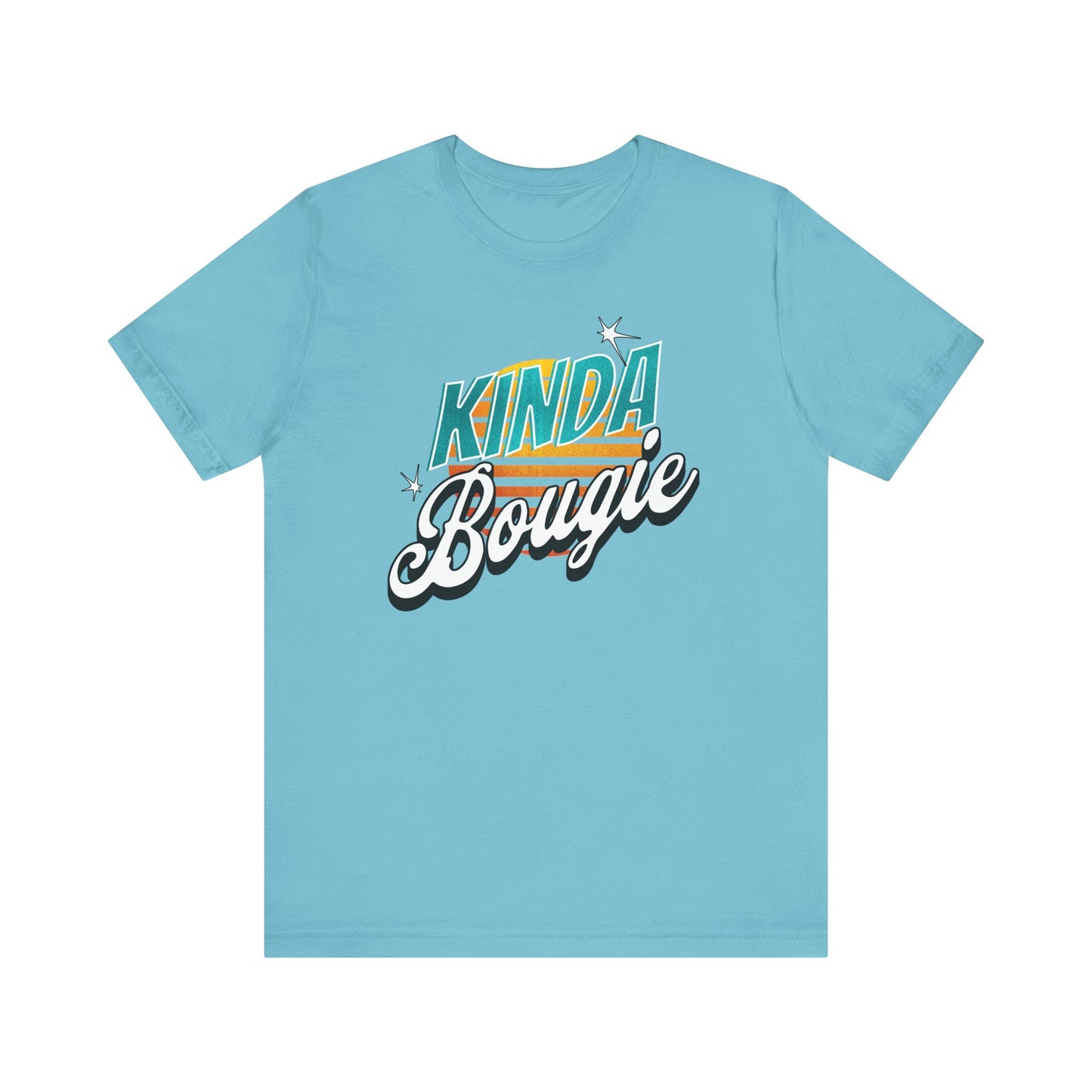 Sassy T-shirt that says 'Kinda Bougie'