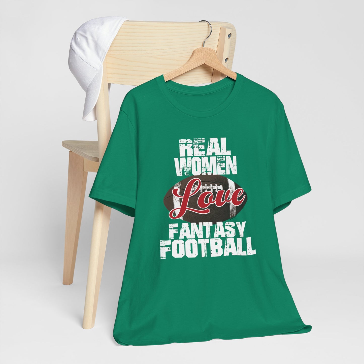 Real Women Love Fantasy Football T-Shirt