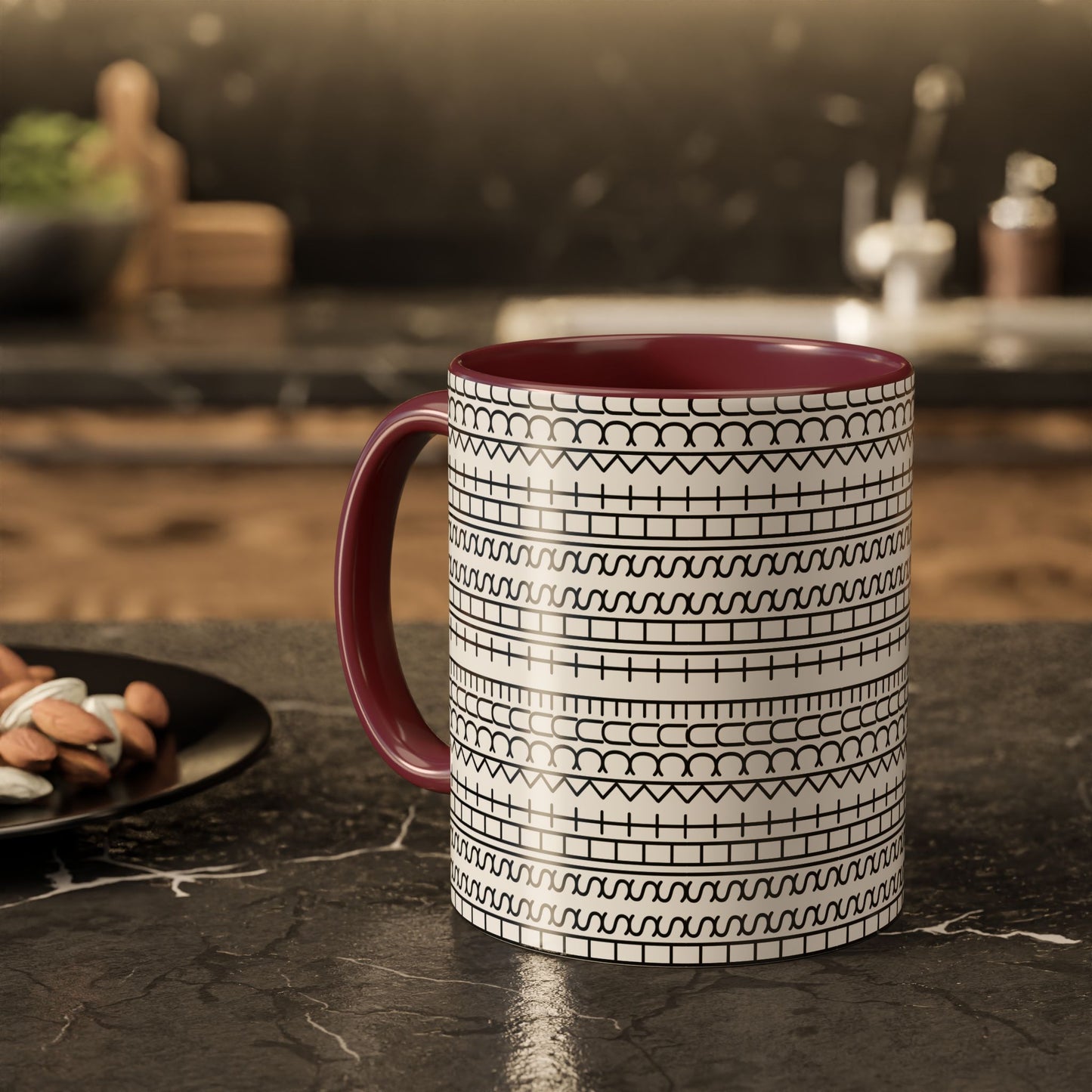 Discreet Swear Word Mug – “Fuck That Shit” Turned Sideways | Funny Colorful Coffee 15oz Cup | Bold Sassy Adult Humor Gift