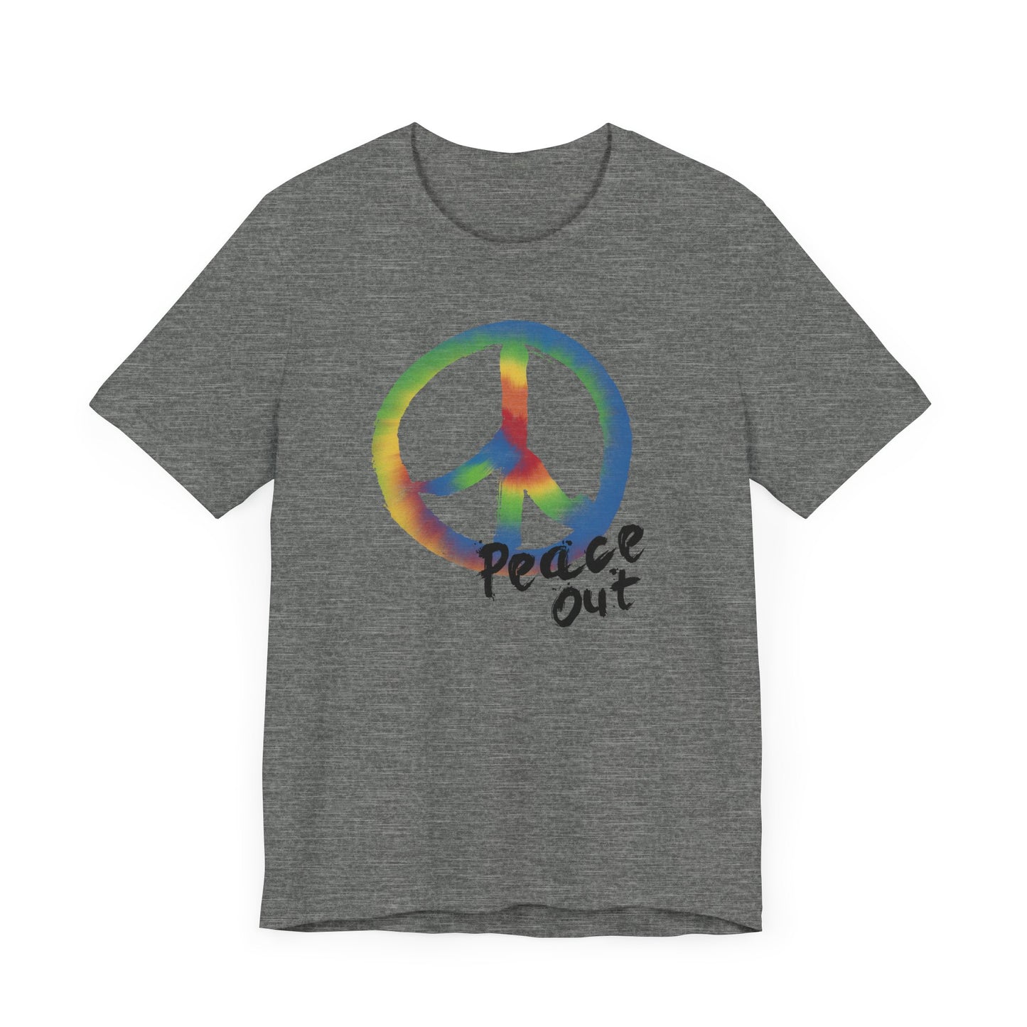 Peace Out Multi-Color Peace Sign T-Shirt
