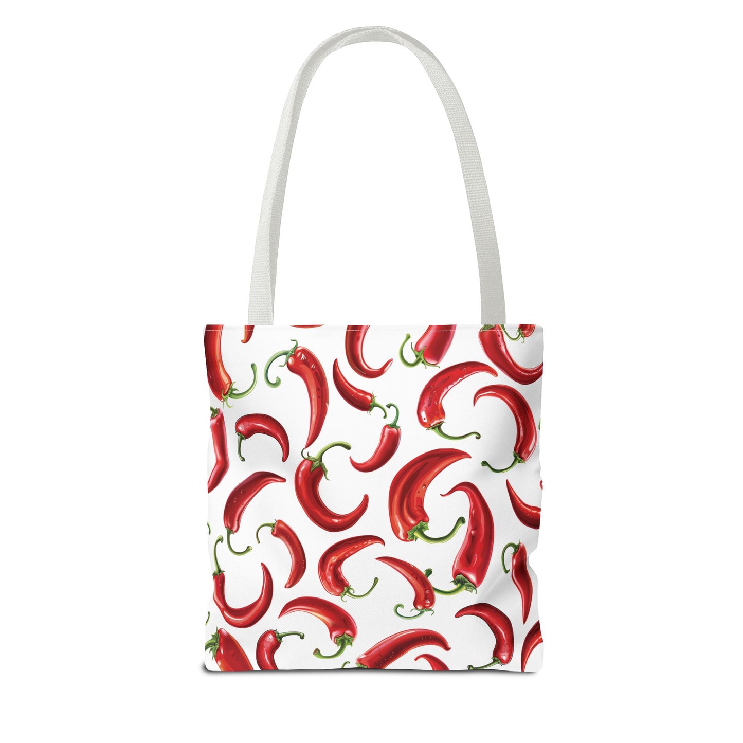 Spicy Chili Pepper Tote Bag - Fun Grocery Bag, Eco-Friendly Shopping, Gift for Food Lovers, Summer Beach, Travel Companion