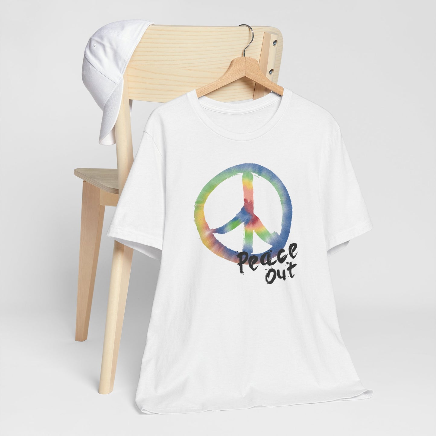 Peace Out Multi-Color Peace Sign T-Shirt