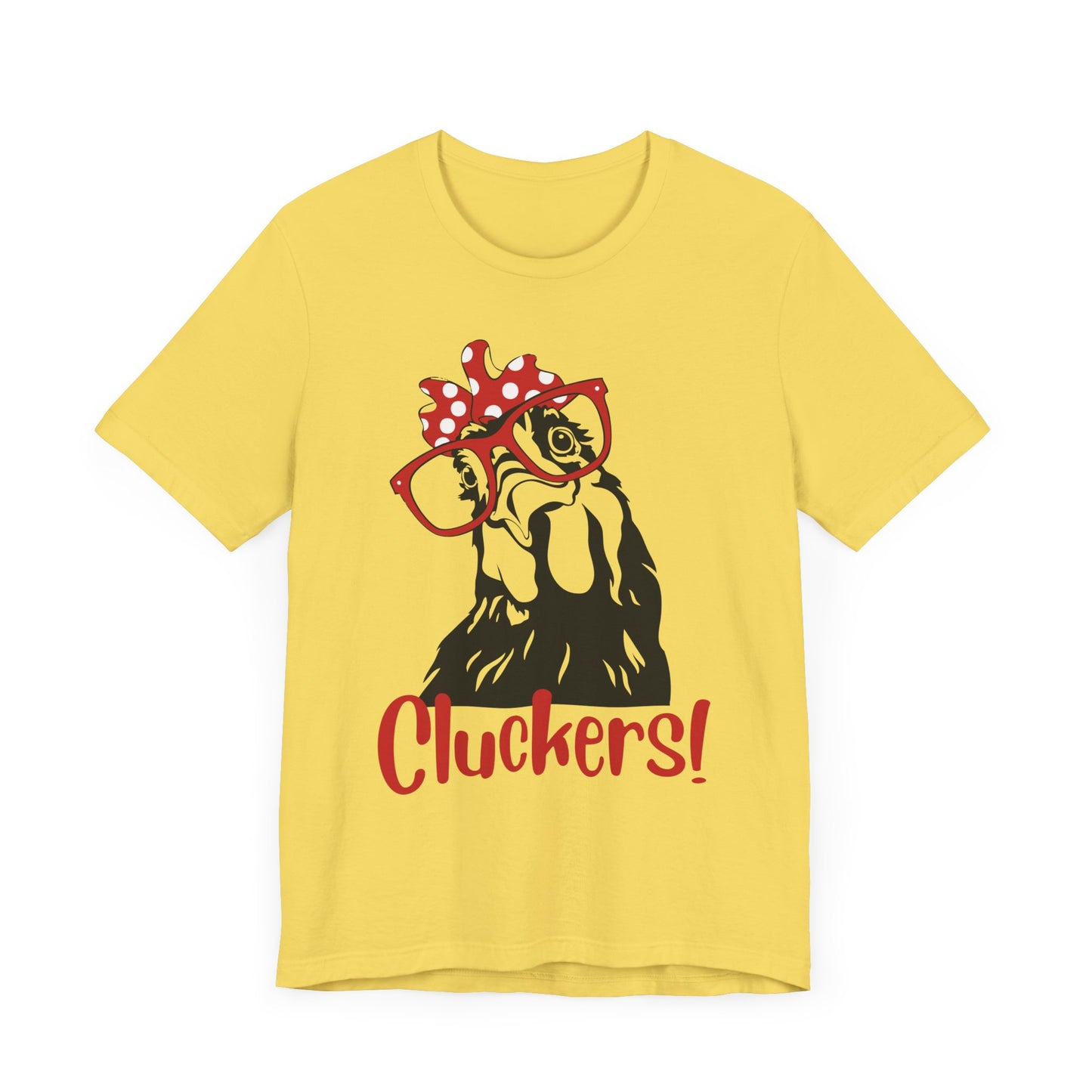 Funny attitude Chicken "Cluckers" Unisex T-shirt