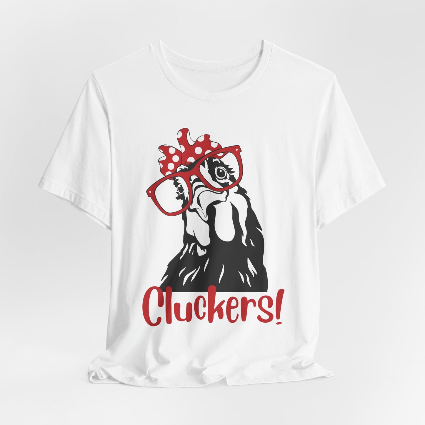 Funny attitude Chicken "Cluckers" Unisex T-shirt