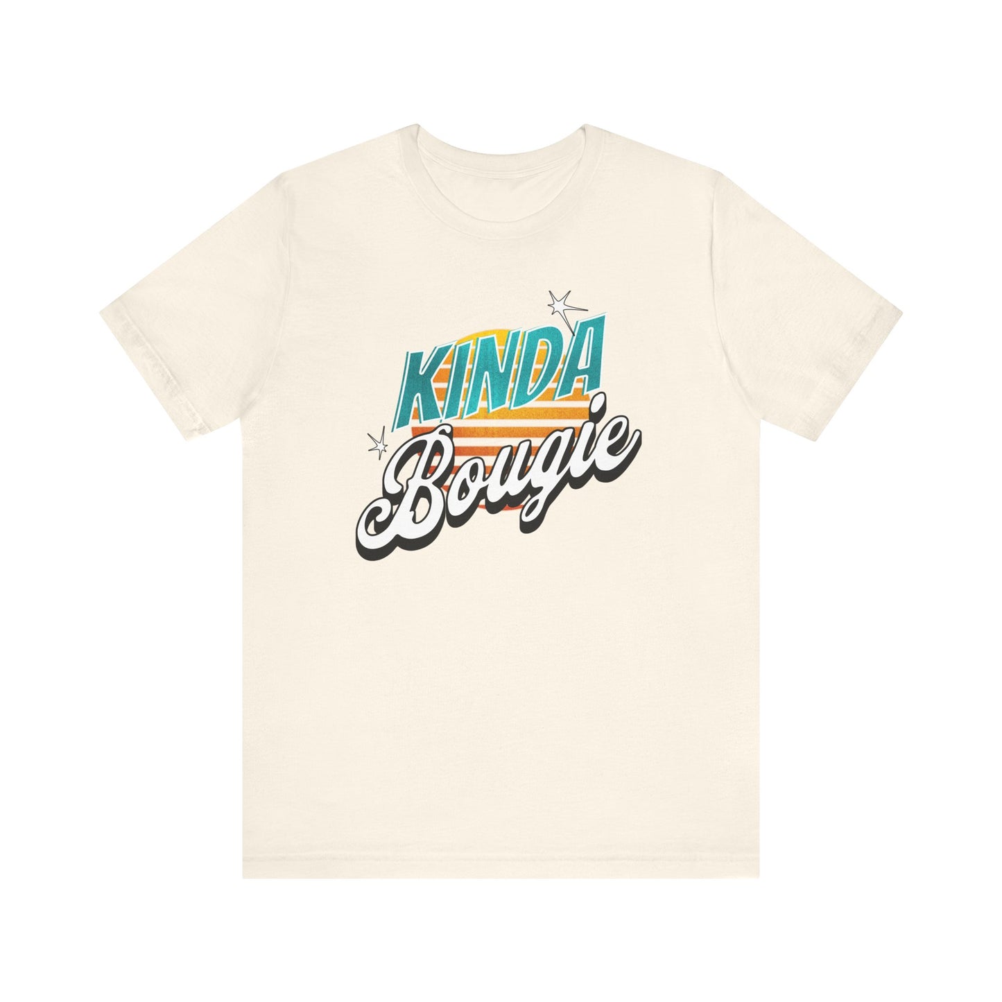 Sassy T-shirt that says 'Kinda Bougie'