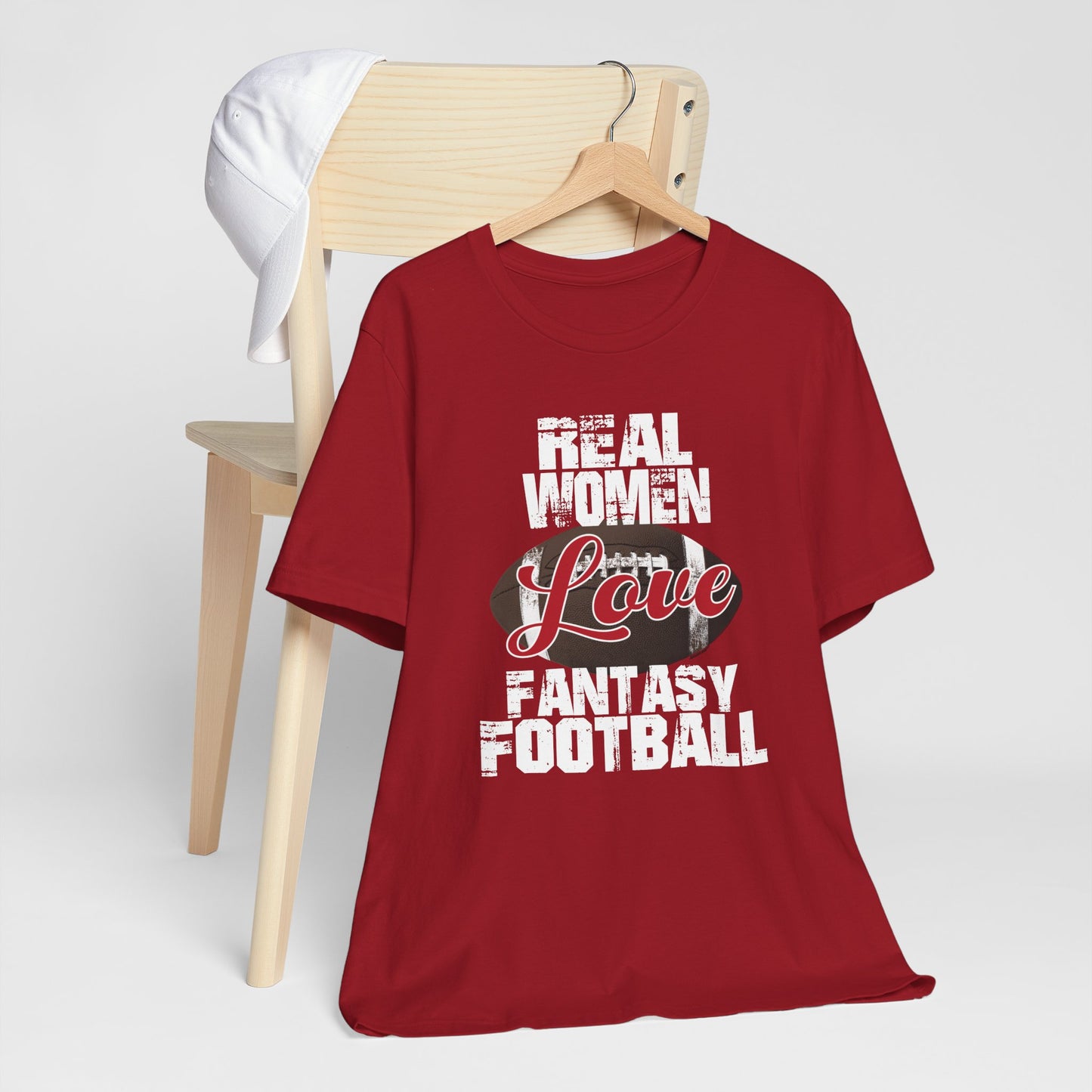 Real Women Love Fantasy Football T-Shirt