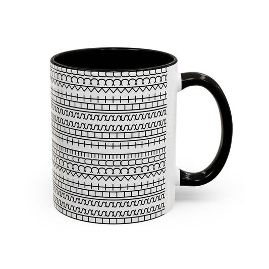 Discreet Swear Word Mug – “Fuck That Shit” Turned Sideways | Funny Colorful Coffee 15oz Cup | Bold Sassy Adult Humor Gift