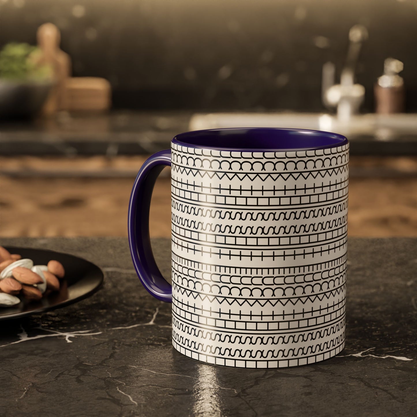 Discreet Swear Word Mug – “Fuck That Shit” Turned Sideways | Funny Colorful Coffee 15oz Cup | Bold Sassy Adult Humor Gift