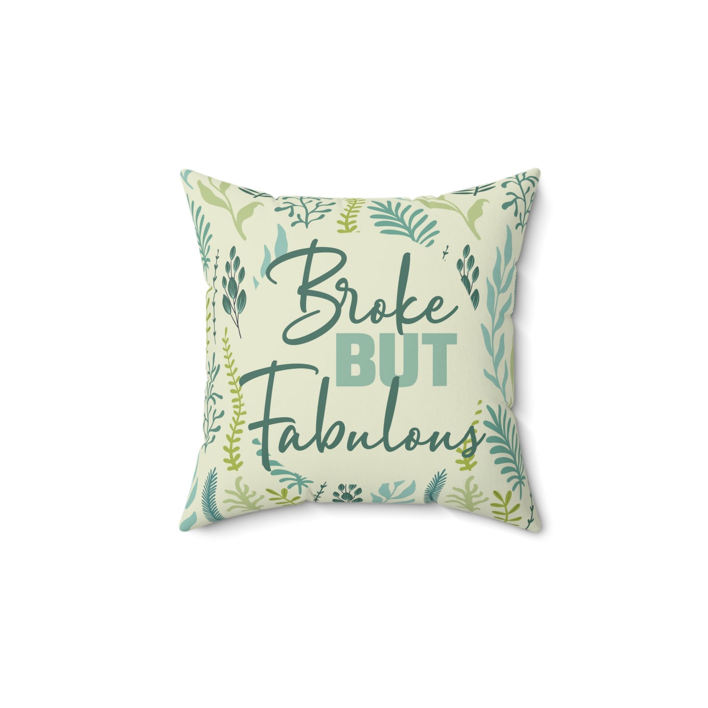 Charming Throw Pillow -Broke but Fabulous