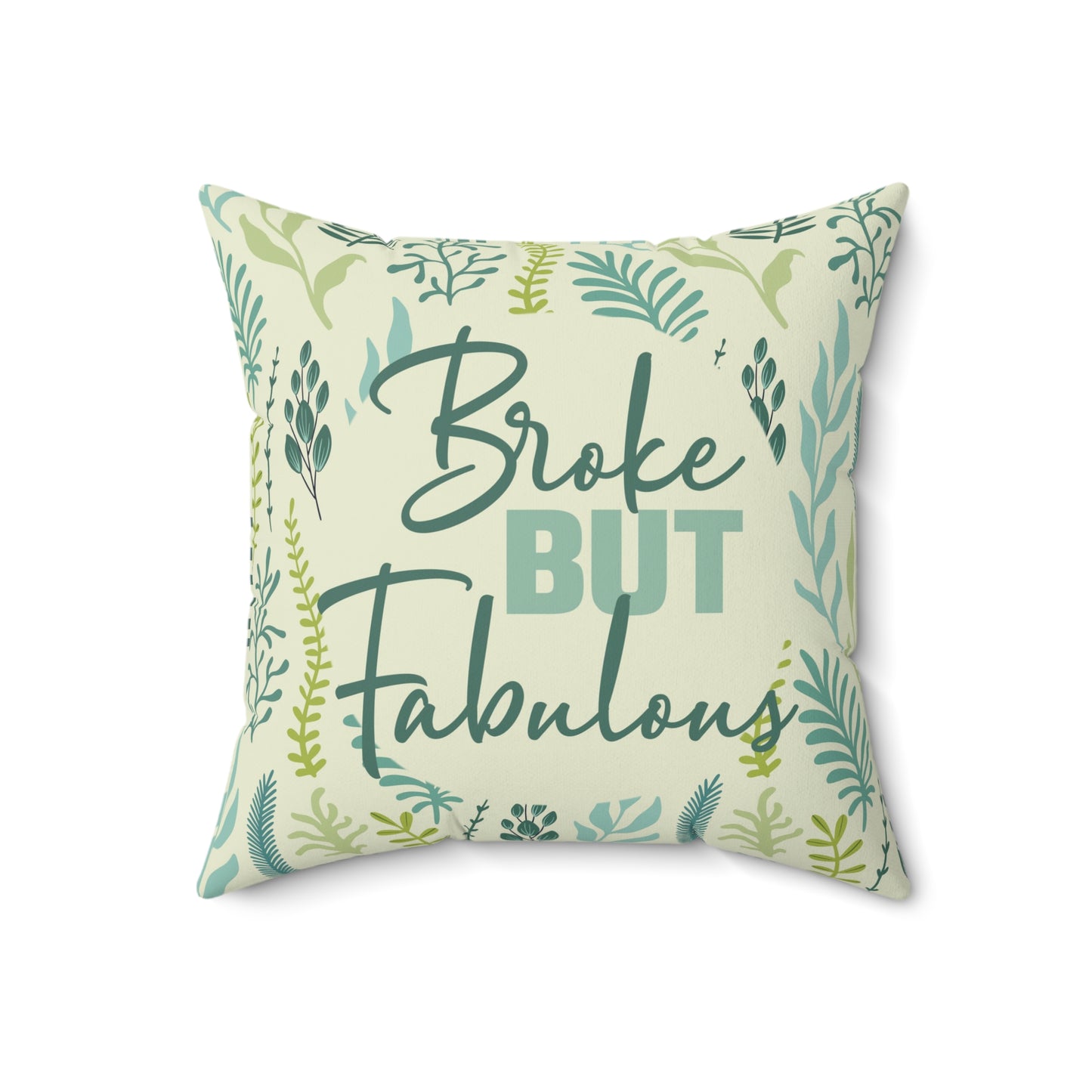 Charming Throw Pillow -Broke but Fabulous