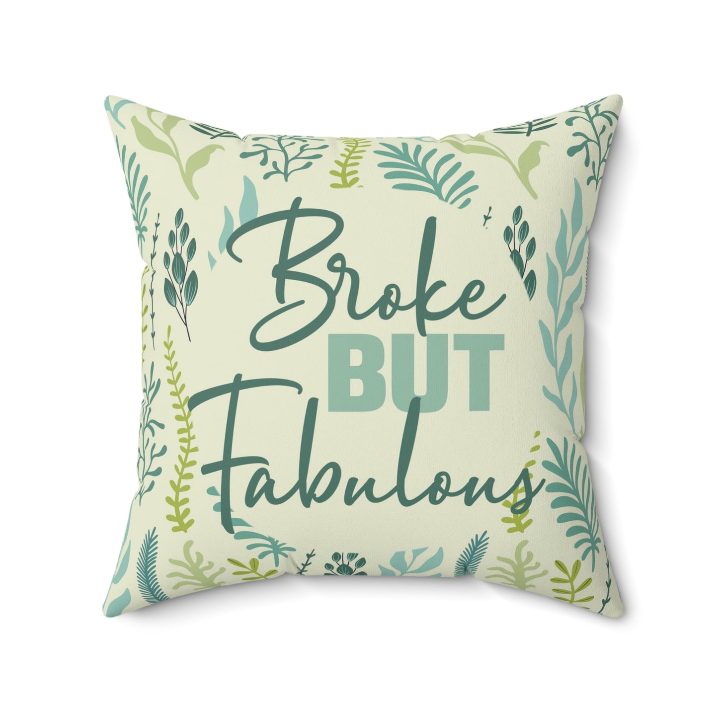 Charming Throw Pillow -Broke but Fabulous