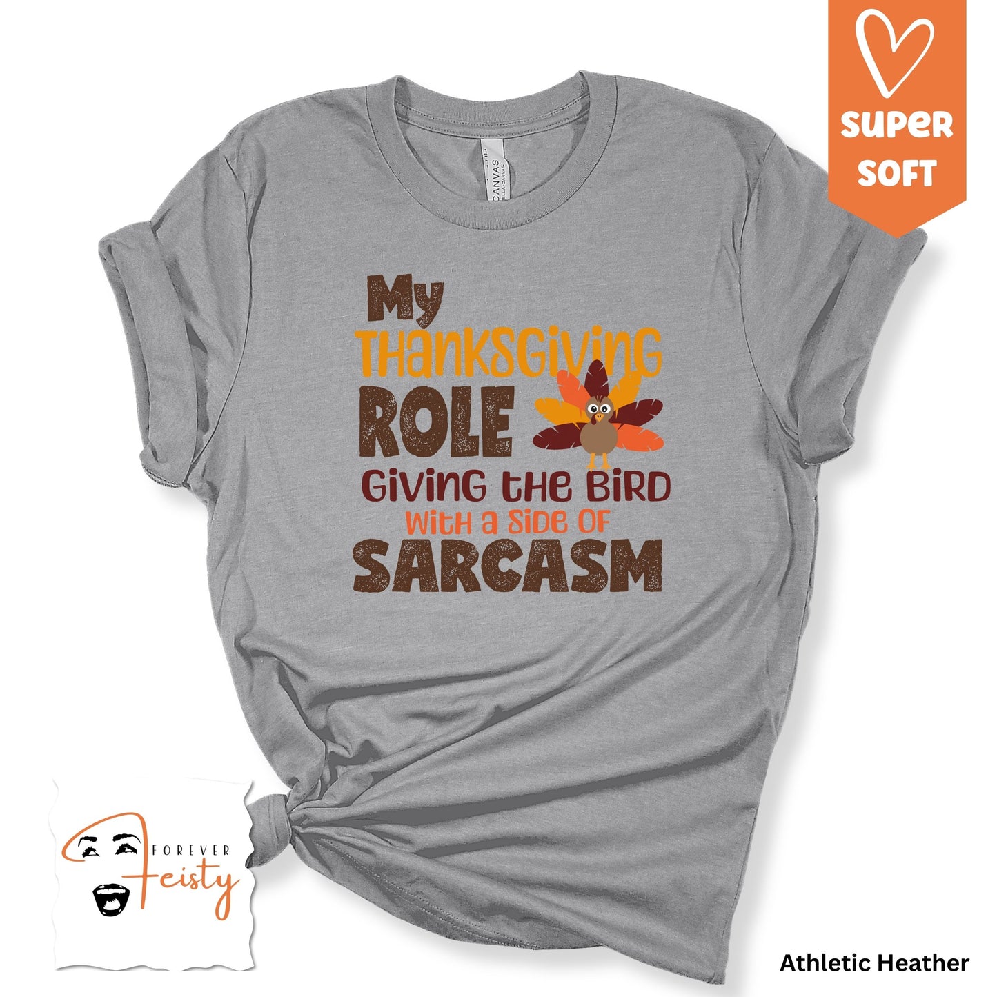 Thanksgiving Gathering T-shirt - The Bird with a side of sarcasm