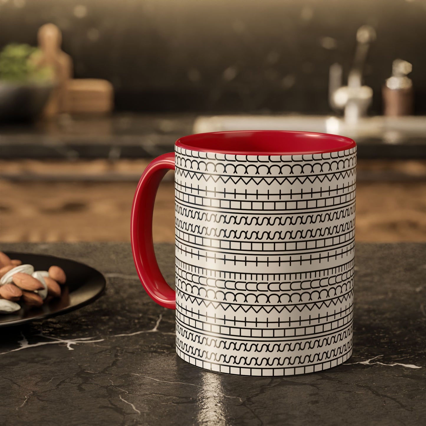 Discreet Swear Word Mug – “Fuck That Shit” Turned Sideways | Funny Colorful Coffee 15oz Cup | Bold Sassy Adult Humor Gift