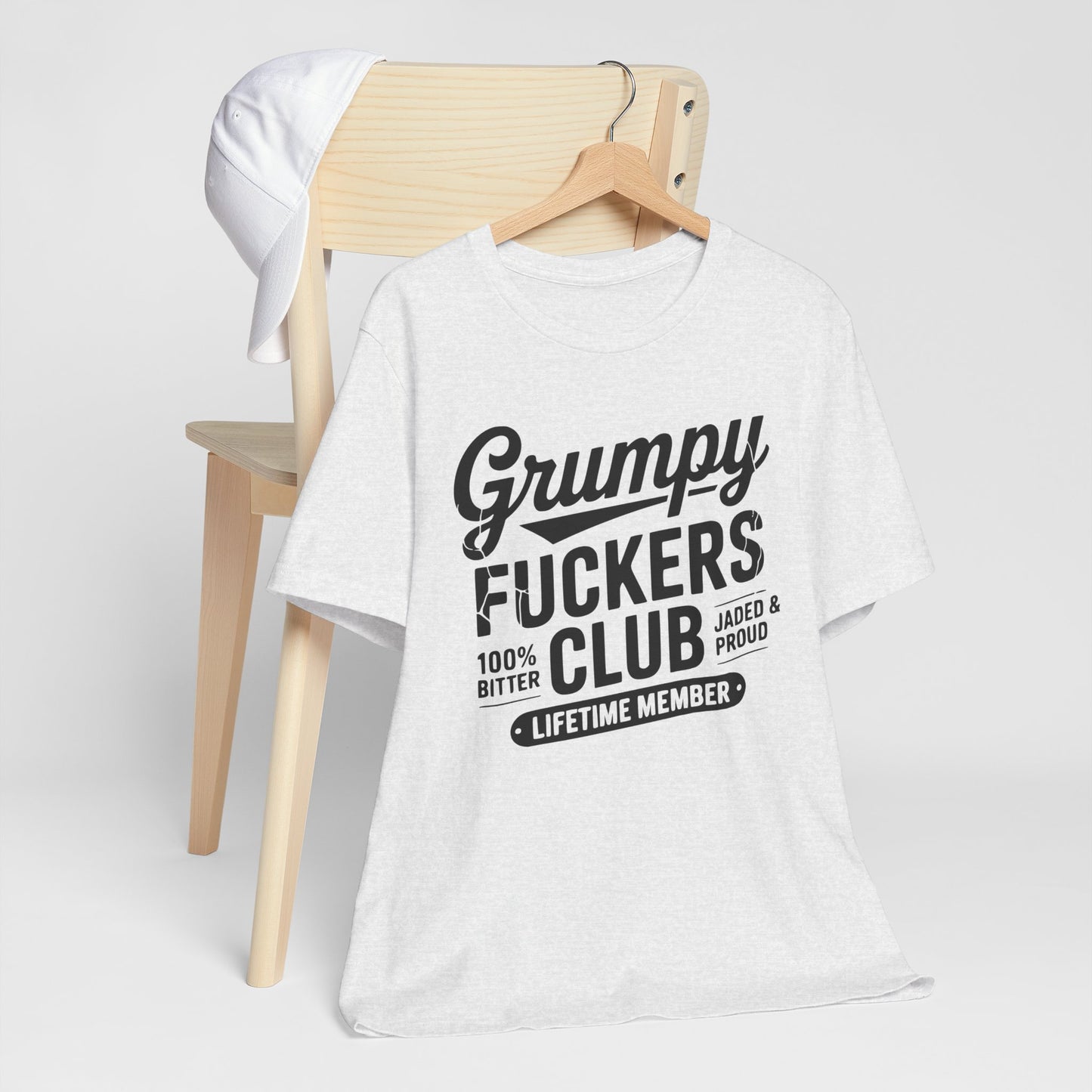 Grumpy Fuckers Club – Lifetime Member Unisex T-Shirt